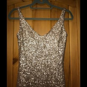 Gold gown - worn once